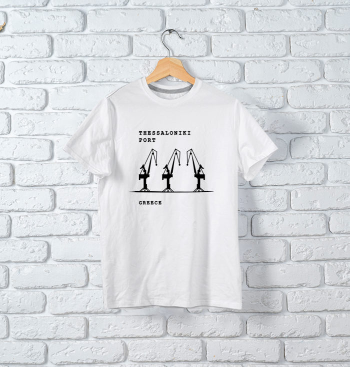 T-Shirt Thessaloniki Port - Image 3