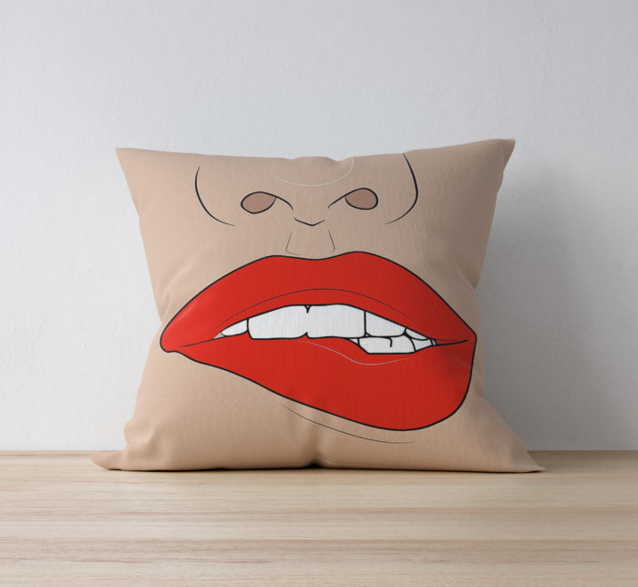 Μαξιλάρι Red Mouth